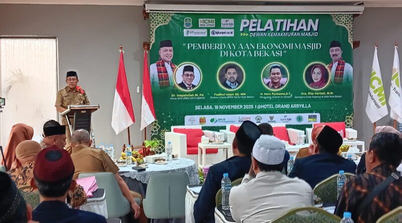 Ketua ICMI Kota Bekasi: Jadikan Masjid Tempat Pemberdayaan Umat